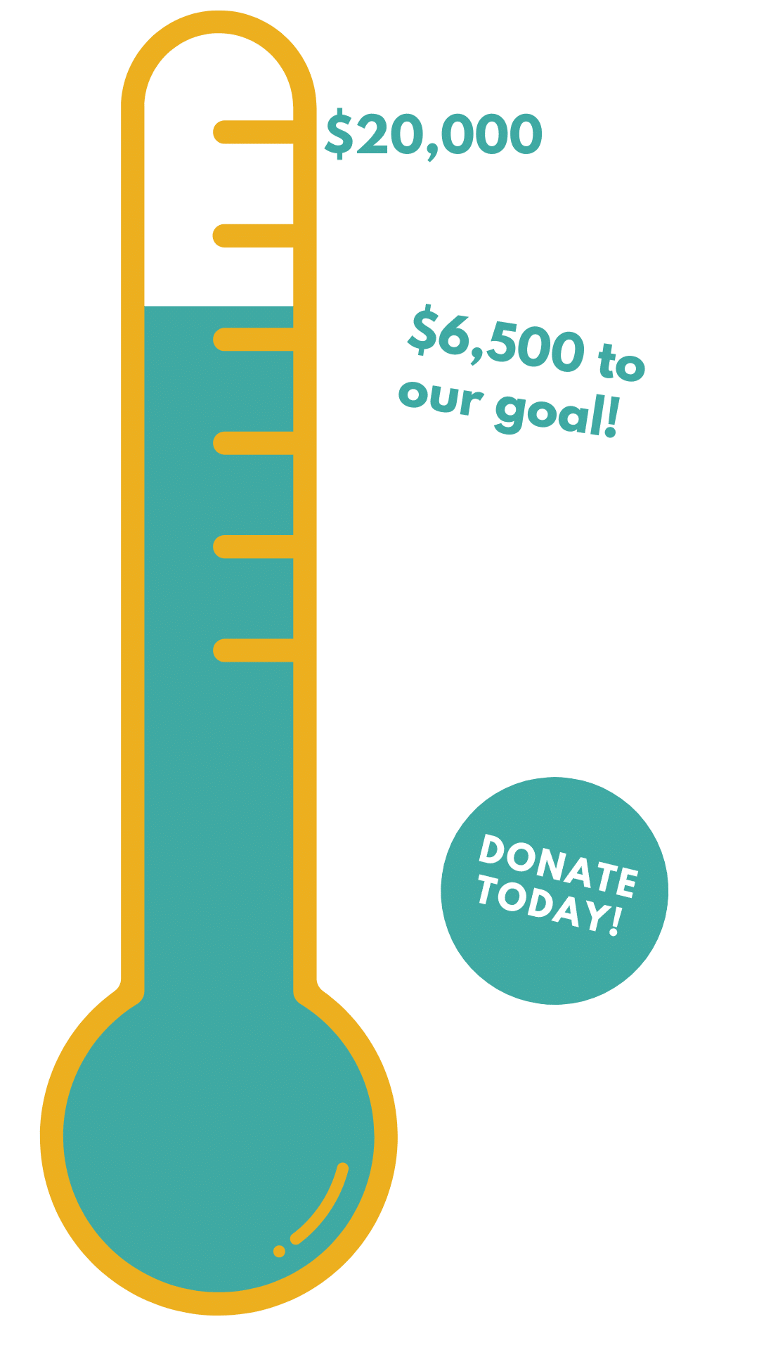 giving Tuesday progress thermometer