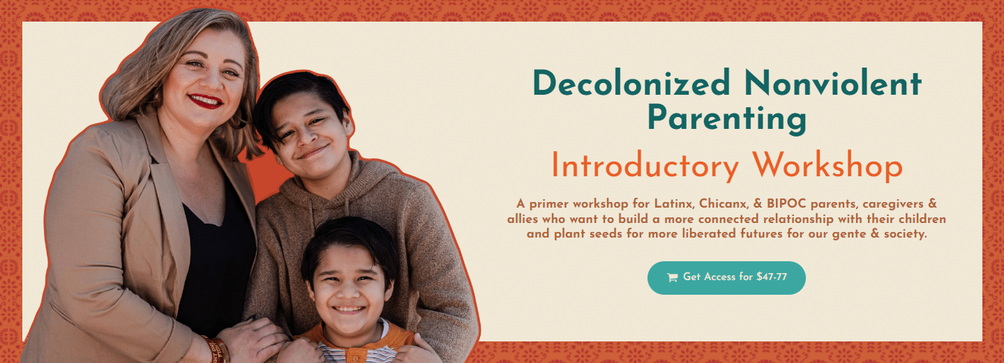 Decolonized Nonviolent Parenting Desktop Banner