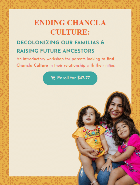 Ending Chancla Culture Mobile Banner