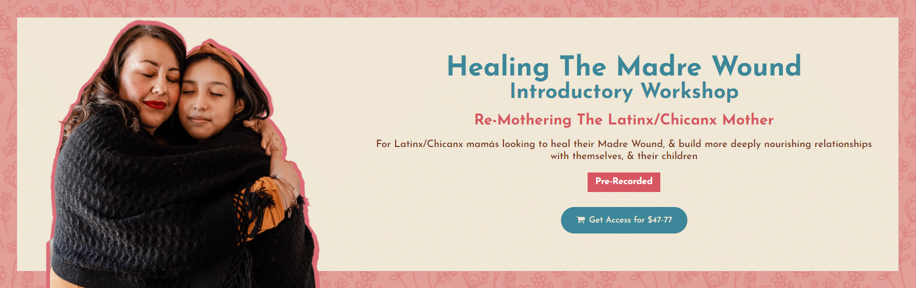 Healing the Madre Wound Desktop Banner